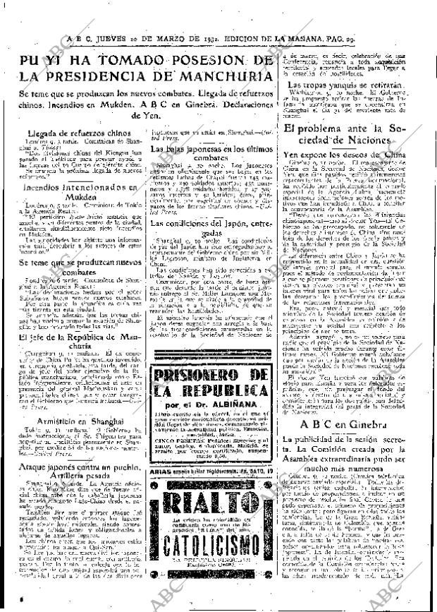 ABC MADRID 10-03-1932 página 29