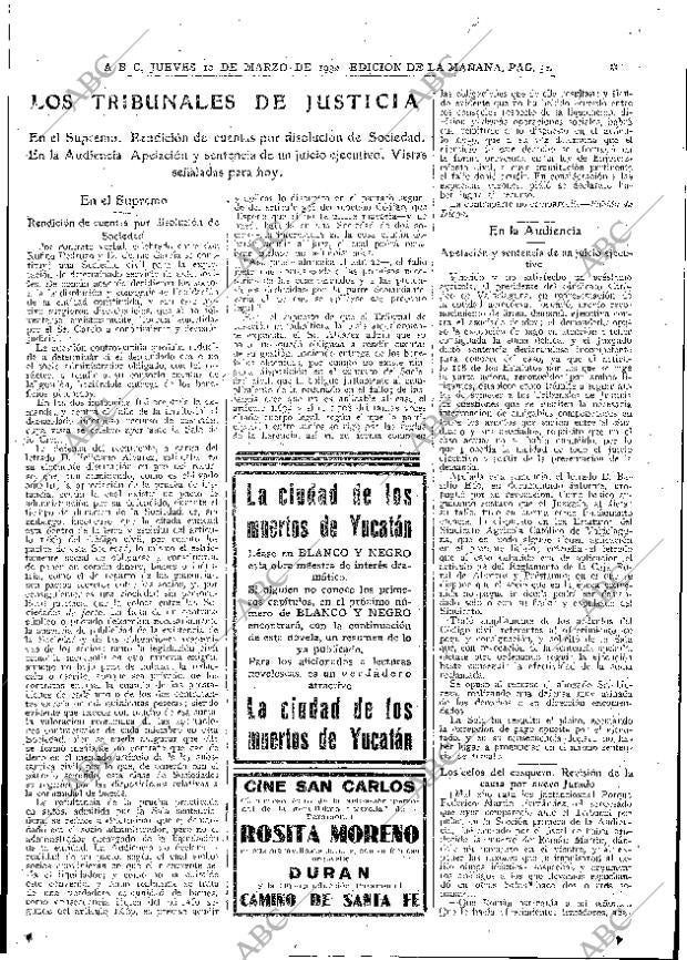 ABC MADRID 10-03-1932 página 31