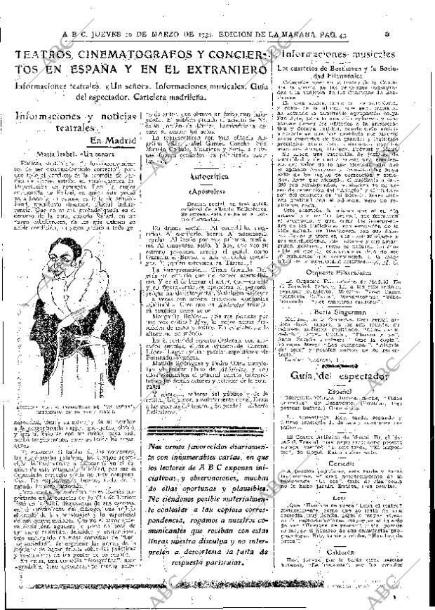 ABC MADRID 10-03-1932 página 43