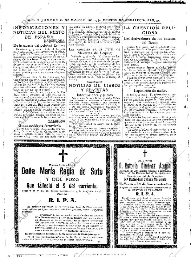 ABC SEVILLA 10-03-1932 página 34