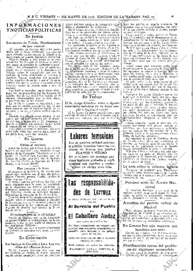 ABC MADRID 11-03-1932 página 23