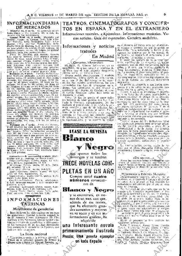 ABC MADRID 11-03-1932 página 41