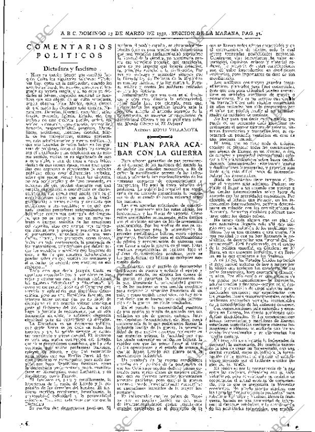 ABC MADRID 13-03-1932 página 31