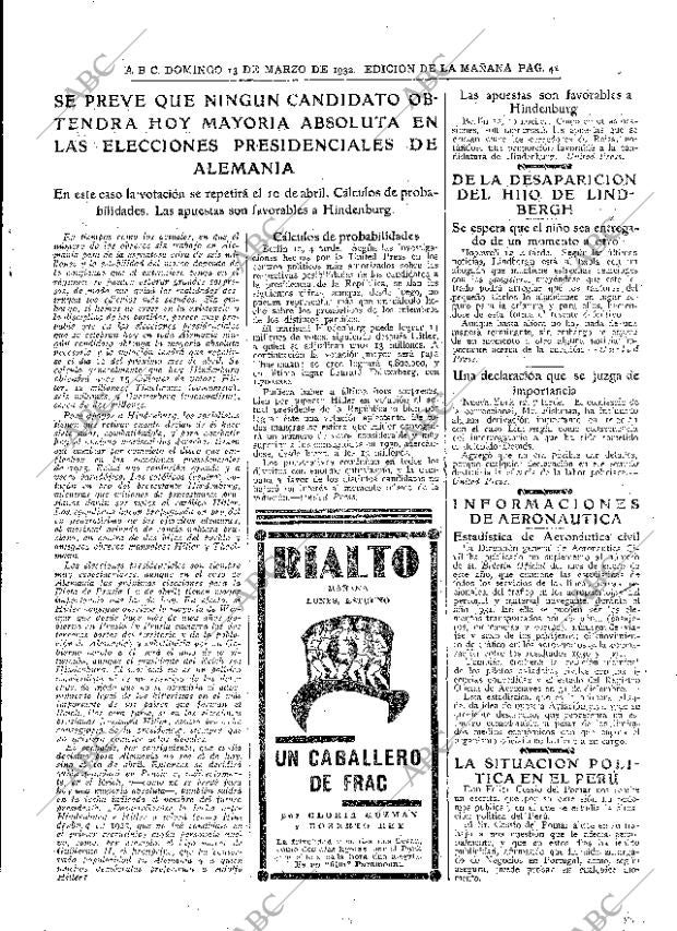 ABC MADRID 13-03-1932 página 41