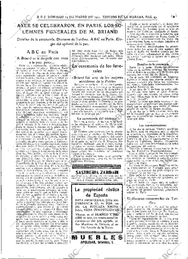 ABC MADRID 13-03-1932 página 43