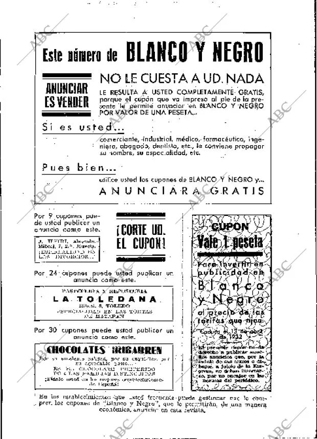 BLANCO Y NEGRO MADRID 13-03-1932 página 33