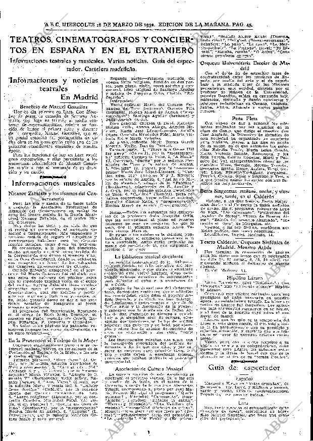 ABC MADRID 16-03-1932 página 45