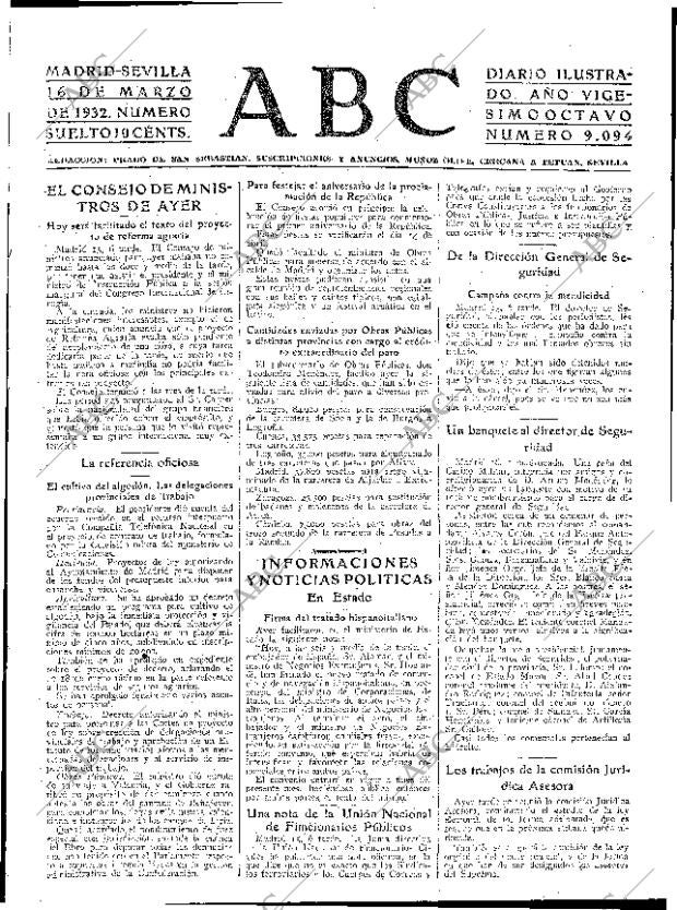 ABC SEVILLA 16-03-1932 página 15