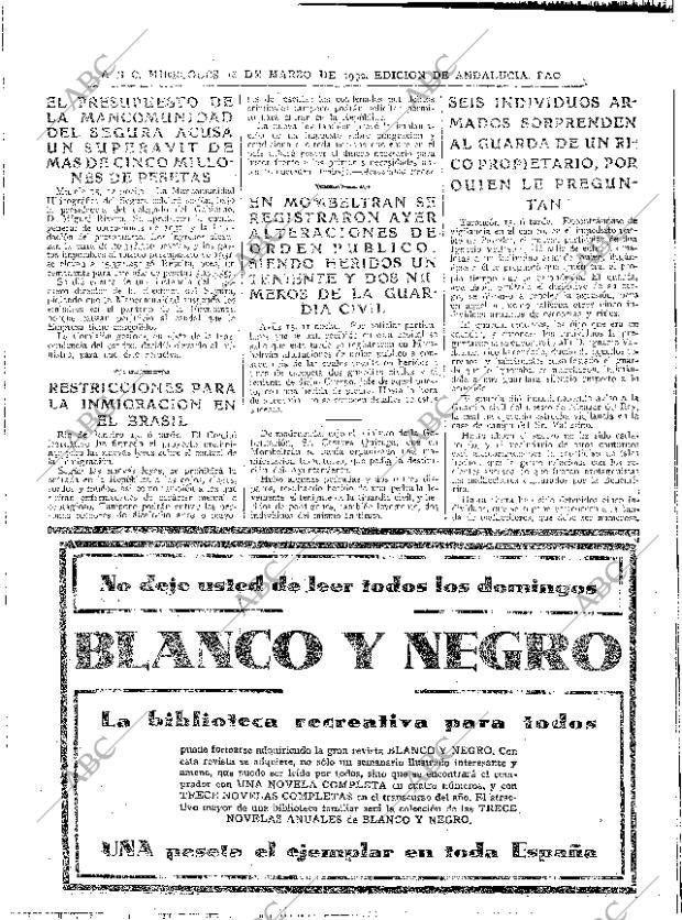 ABC SEVILLA 16-03-1932 página 20