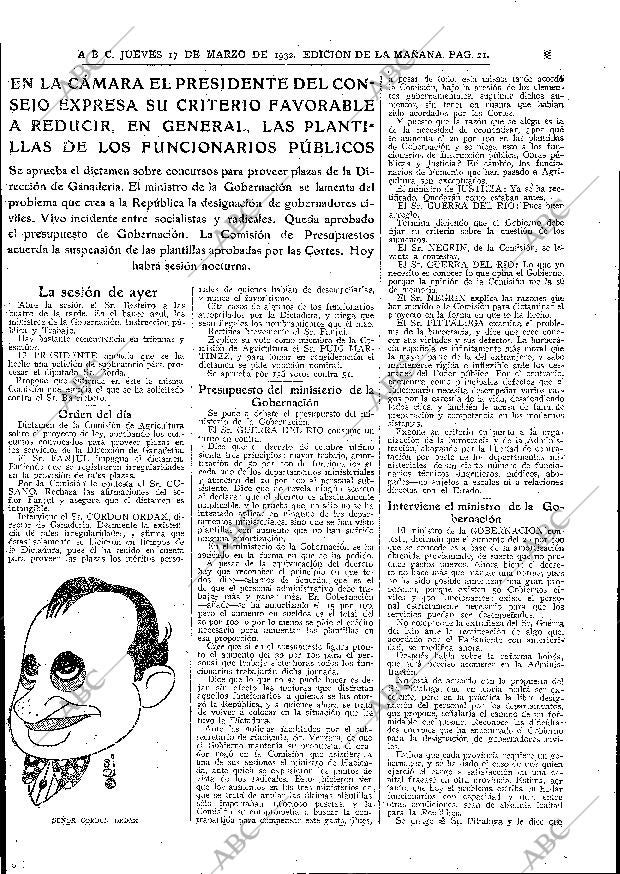 ABC MADRID 17-03-1932 página 21