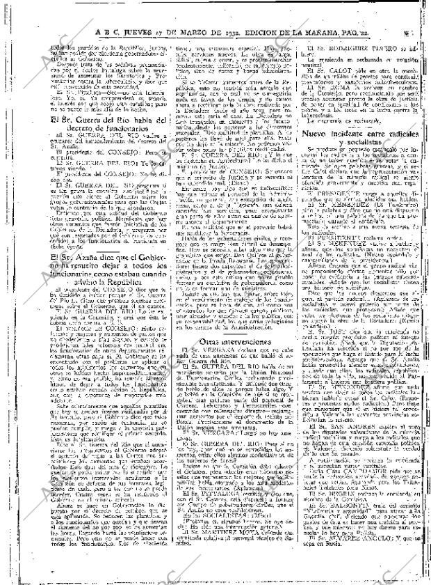 ABC MADRID 17-03-1932 página 22