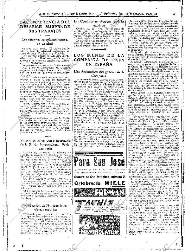 ABC MADRID 17-03-1932 página 36