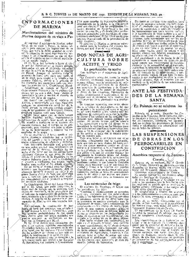 ABC MADRID 17-03-1932 página 40