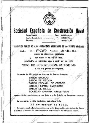 ABC MADRID 18-03-1932 página 32