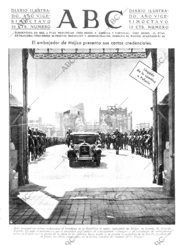 ABC MADRID 19-03-1932 página 1