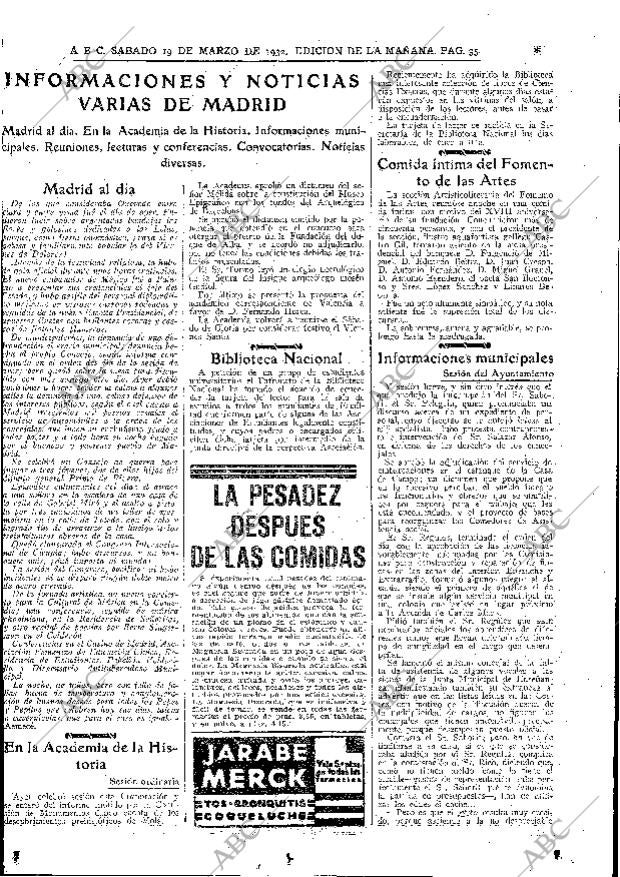 ABC MADRID 19-03-1932 página 35