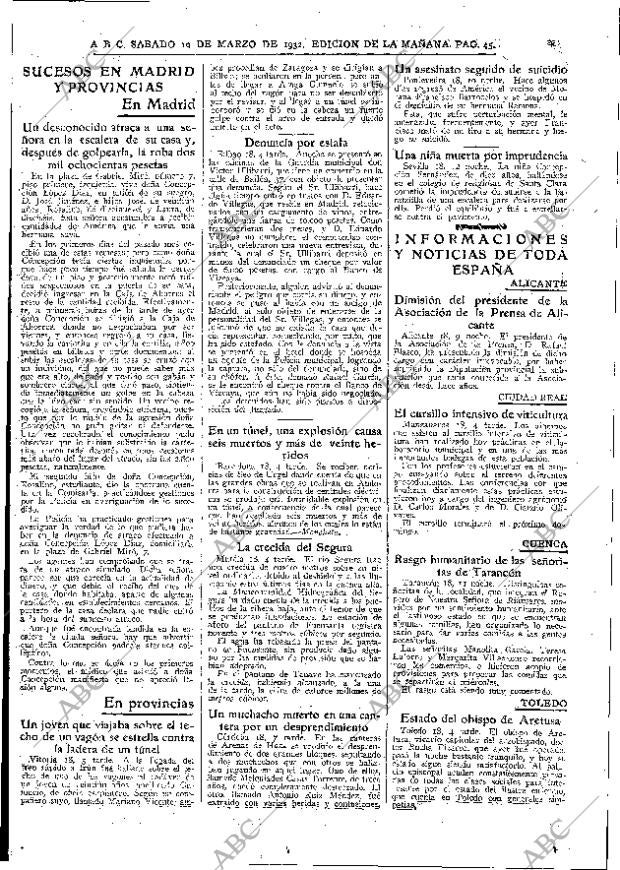 ABC MADRID 19-03-1932 página 45