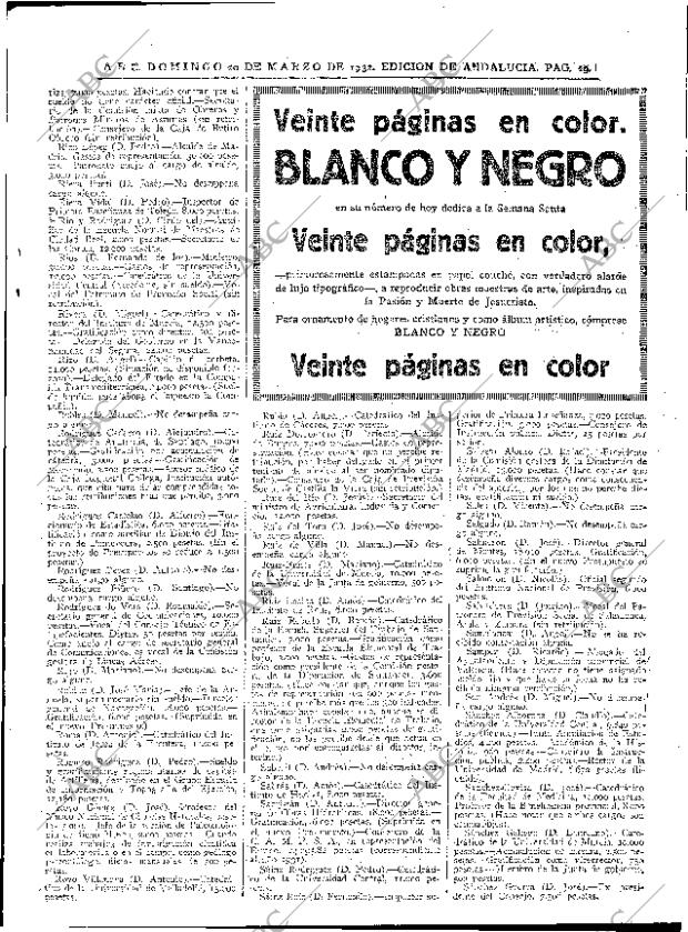 ABC SEVILLA 20-03-1932 página 29