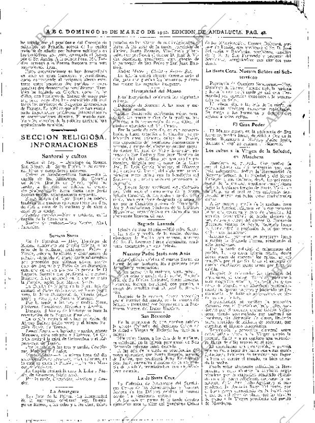 ABC SEVILLA 20-03-1932 página 48