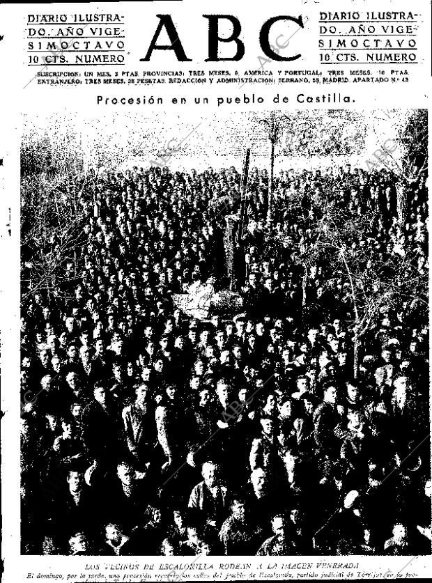 ABC SEVILLA 23-03-1932 página 1