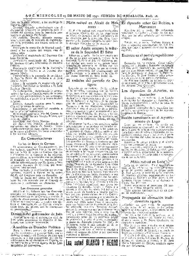 ABC SEVILLA 23-03-1932 página 16