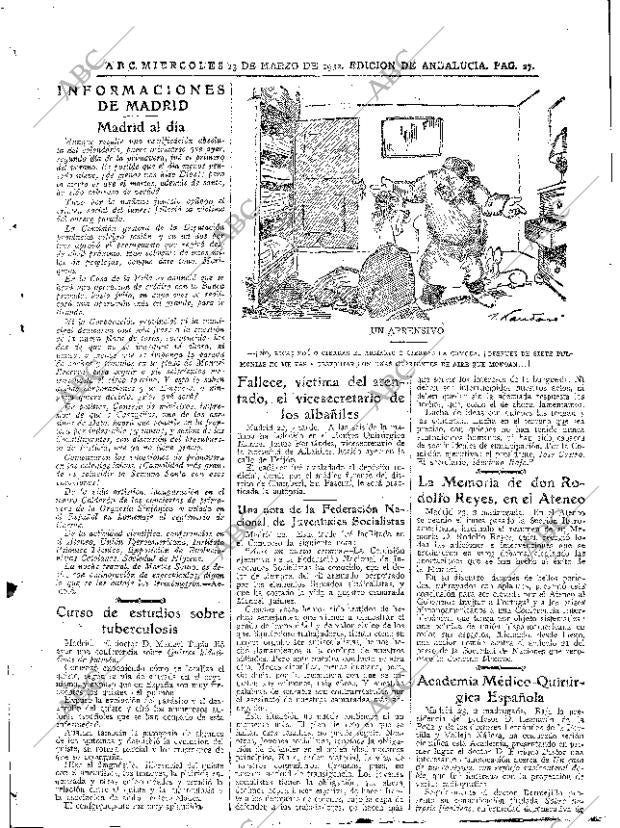 ABC SEVILLA 23-03-1932 página 27
