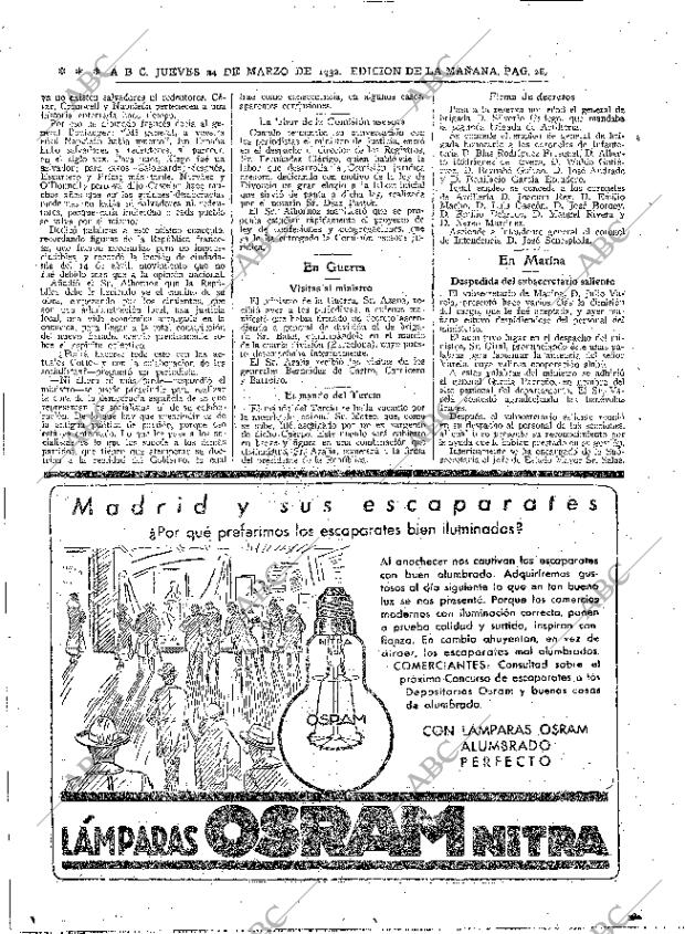 ABC MADRID 24-03-1932 página 26