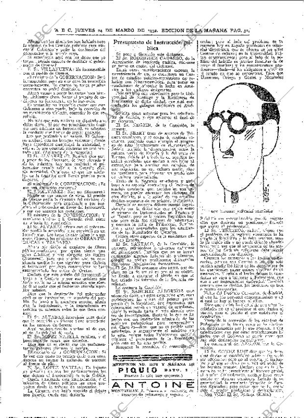 ABC MADRID 24-03-1932 página 32