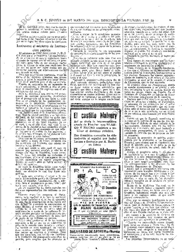 ABC MADRID 24-03-1932 página 33