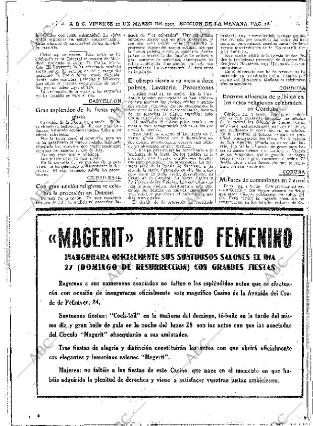 ABC MADRID 25-03-1932 página 16