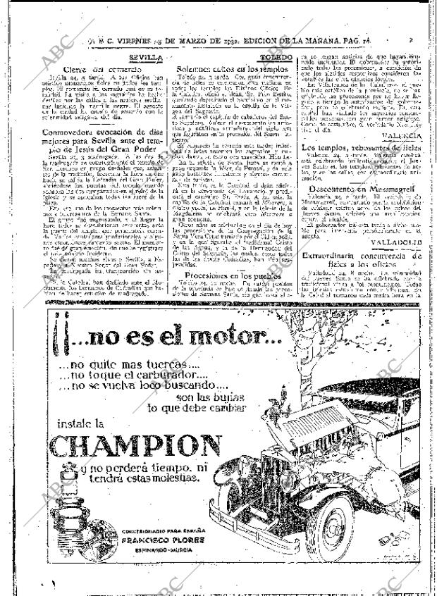 ABC MADRID 25-03-1932 página 18