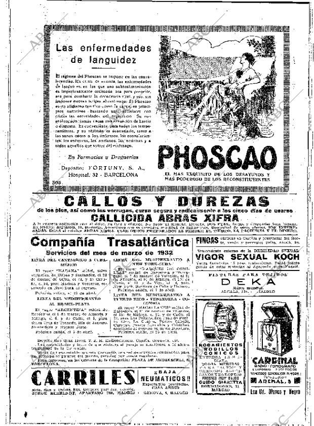 ABC MADRID 25-03-1932 página 2