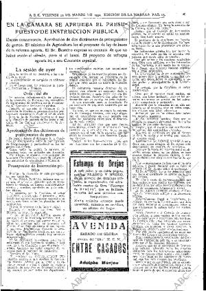 ABC MADRID 25-03-1932 página 23