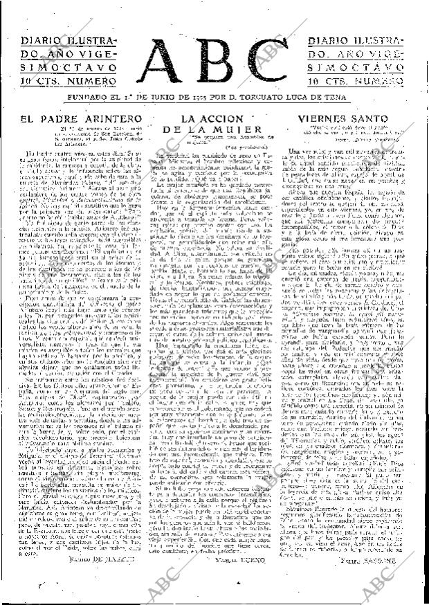 ABC MADRID 25-03-1932 página 3