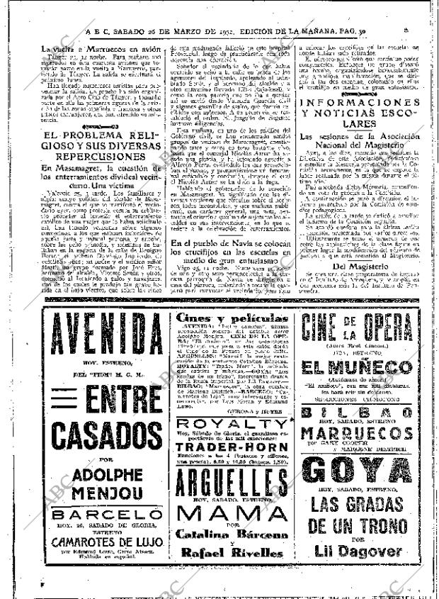 ABC MADRID 26-03-1932 página 30
