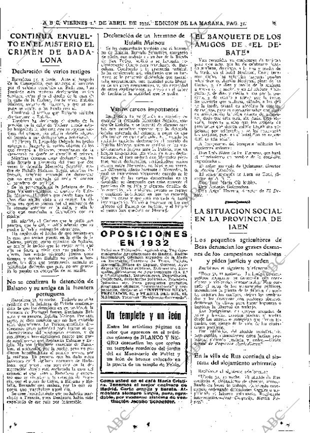 ABC MADRID 01-04-1932 página 31