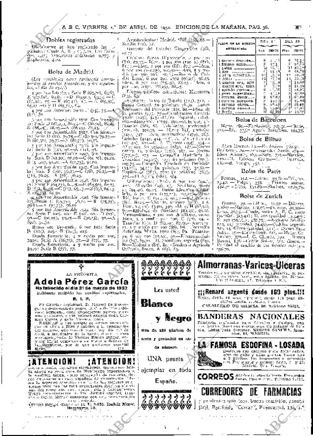 ABC MADRID 01-04-1932 página 36