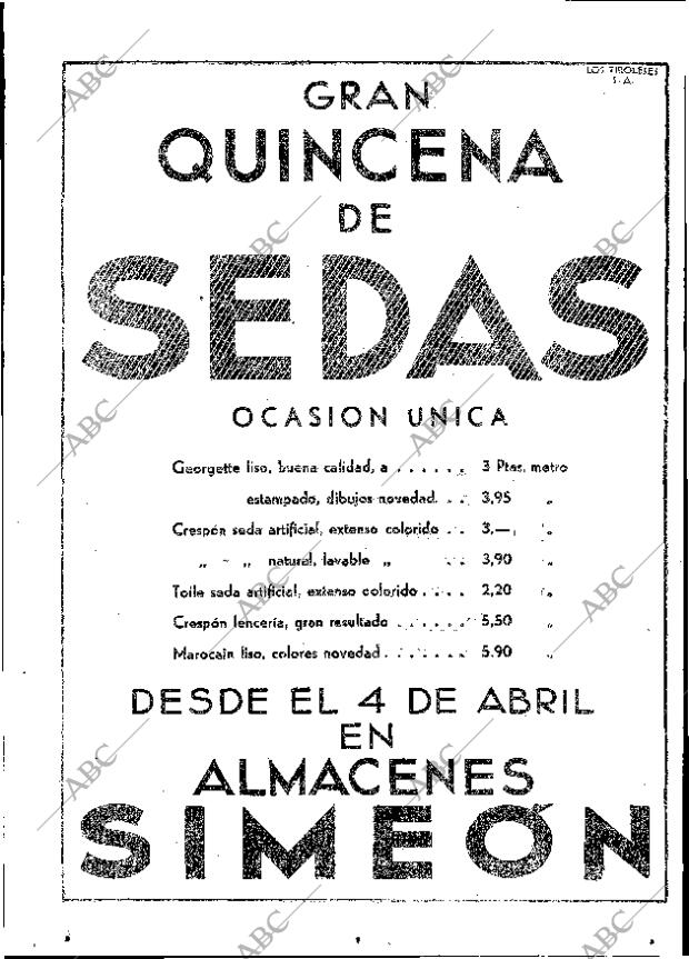 ABC MADRID 03-04-1932 página 16