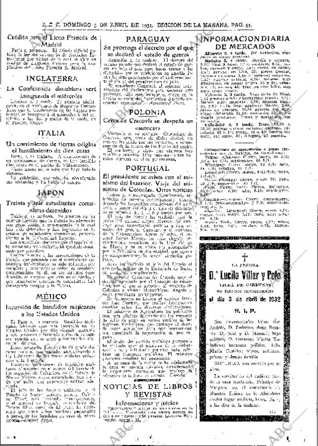 ABC MADRID 03-04-1932 página 25