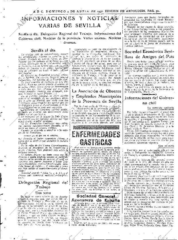 ABC SEVILLA 03-04-1932 página 29