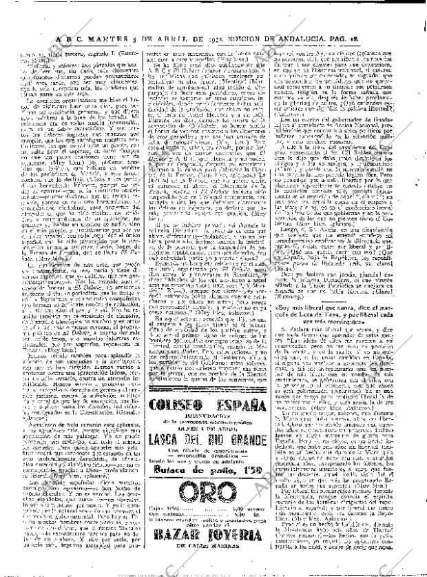 ABC SEVILLA 05-04-1932 página 18