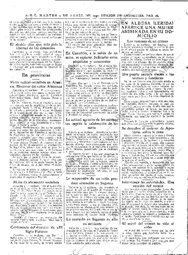 ABC SEVILLA 05-04-1932 página 26