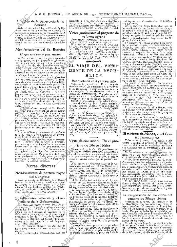 ABC MADRID 07-04-1932 página 22