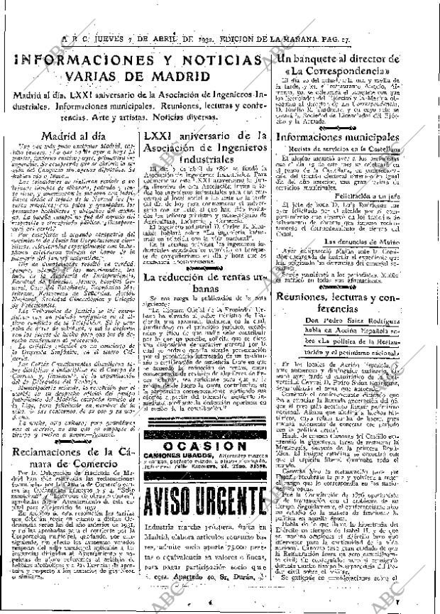 ABC MADRID 07-04-1932 página 27