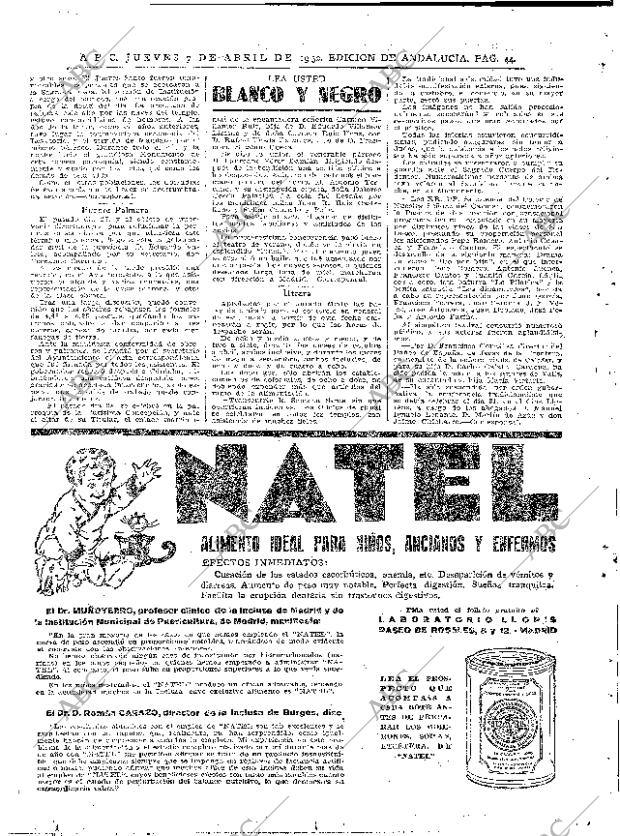 ABC SEVILLA 07-04-1932 página 44