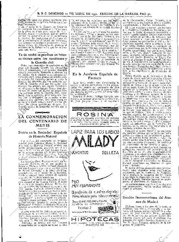 ABC MADRID 10-04-1932 página 50