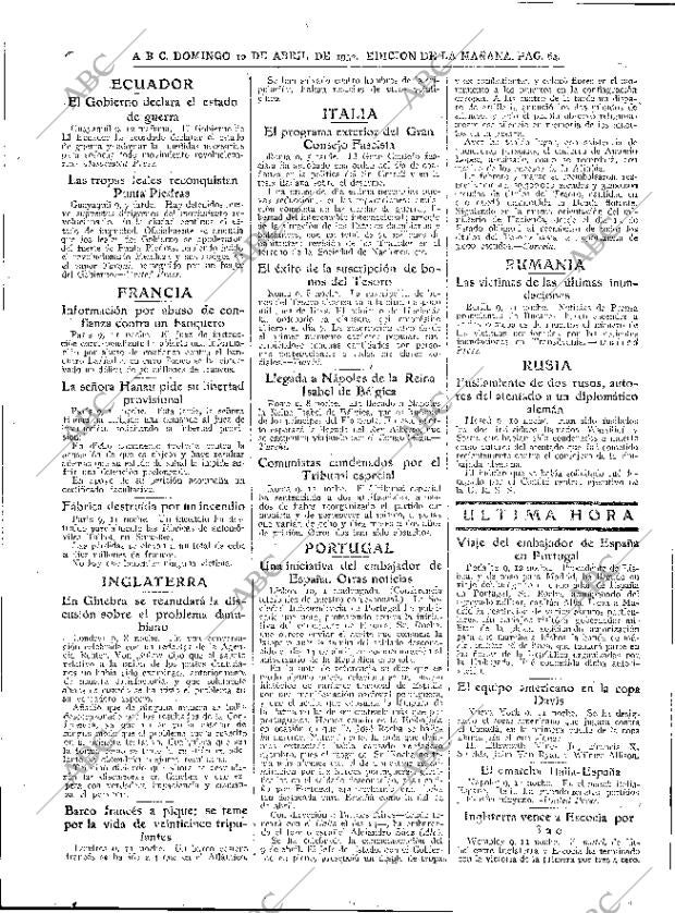 ABC MADRID 10-04-1932 página 62