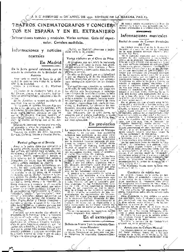 ABC MADRID 10-04-1932 página 65