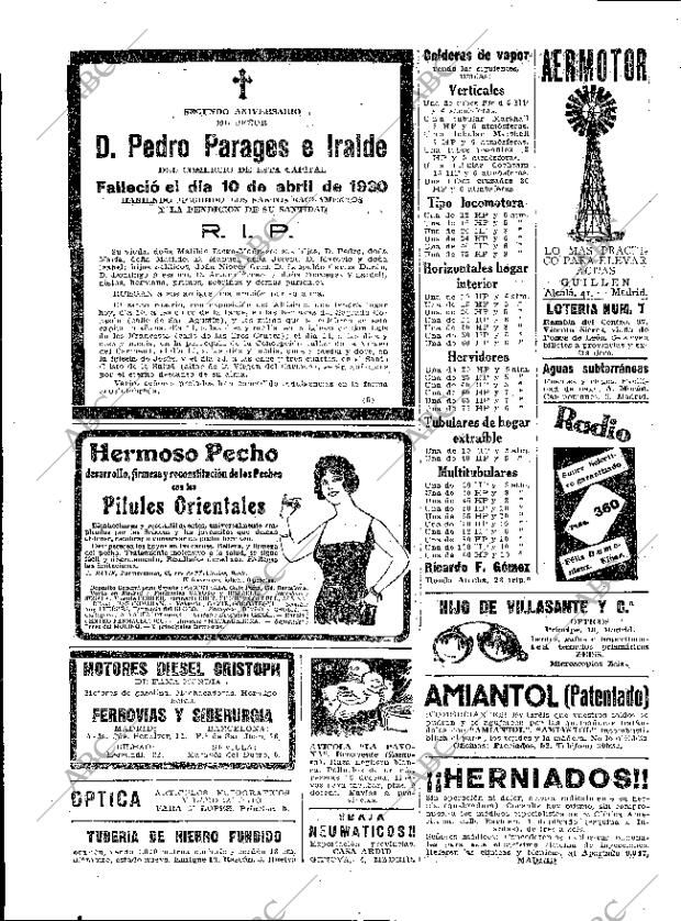 ABC MADRID 10-04-1932 página 74