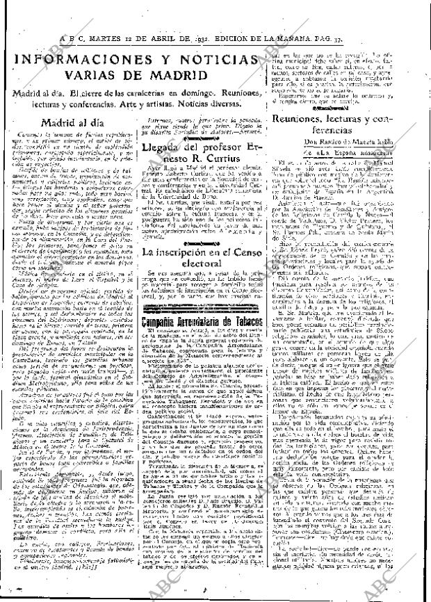 ABC MADRID 12-04-1932 página 37